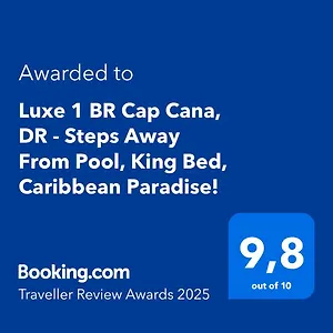  Apartamento Luxe 1 Bedroom Cap Cana, Dr - Steps Away From Pool, King Bed, Caribbean Paradise! República Dominicana